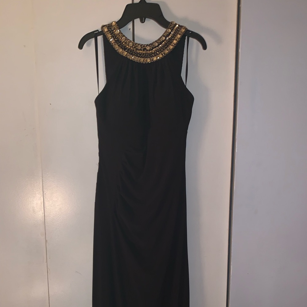Black formal dress